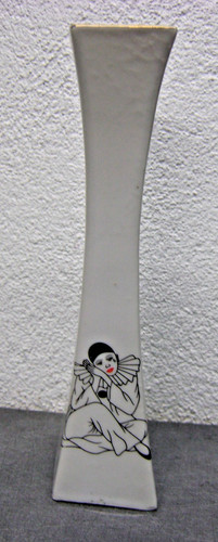 Bud vase pierrot clown - vase, vintage