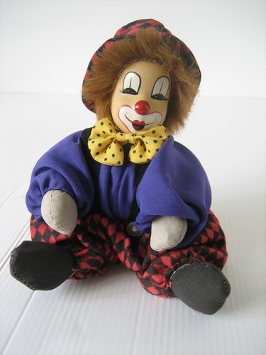 Clown rembourré tête - clown,