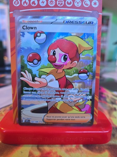 Carte pokémon clown full art - carte,