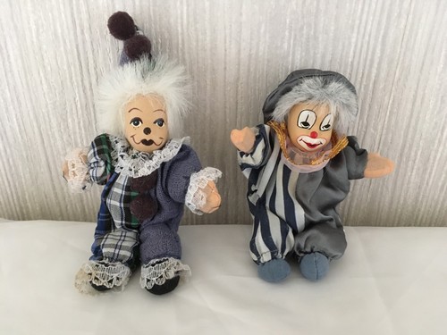 Poupées clown tissu - 2,