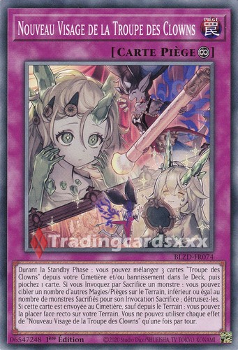 Nouveau visage de - yu-gi-oh!,
