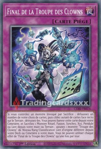 Final de la - , troupe